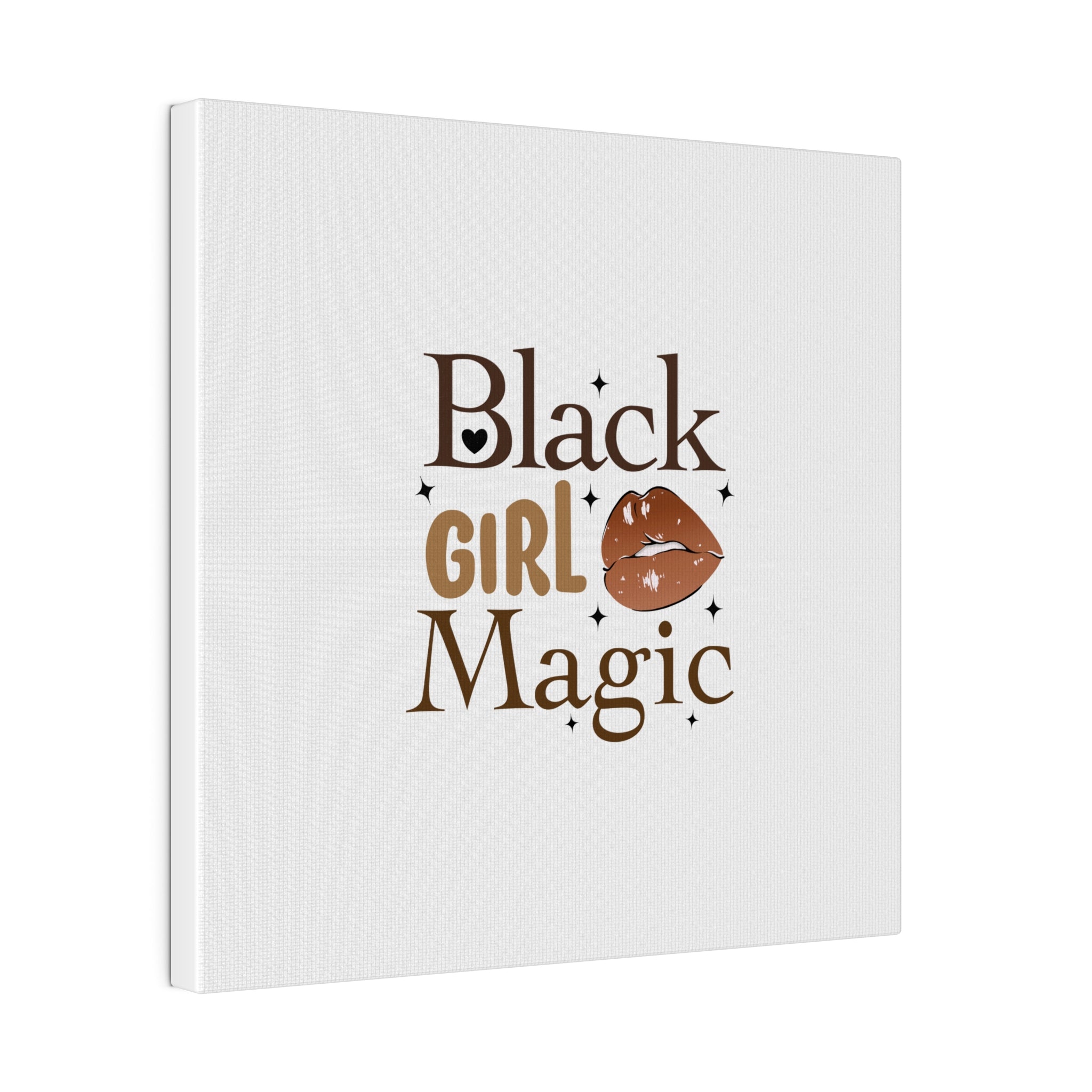 Black Girl Magic Matte Canvas, Stretched, 0.75"