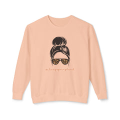 #alwaysgoinghard Lightweight Women's Crewneck Sweatshirt – Chic and Trendy Style for Fashion Lovers