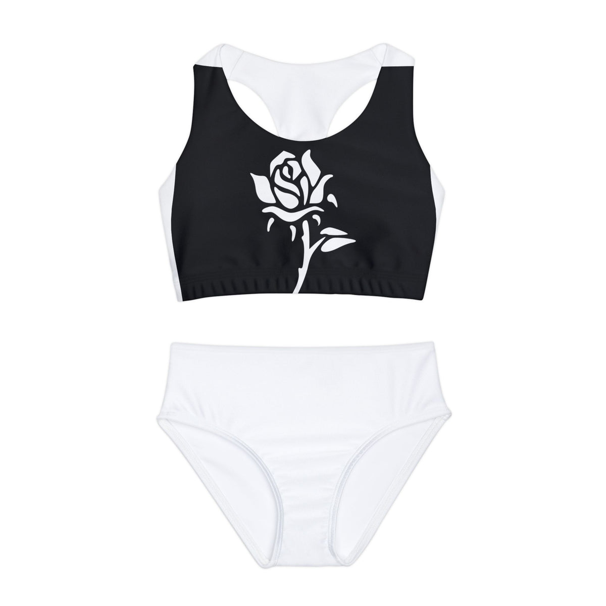 Koncrete Ro$e Risen Girls Two Piece Swimsuit