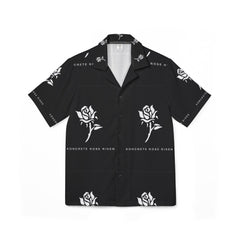 Men's Hawaiian Camp Shirt - Koncrete Ro$e Design for Summer Vibes