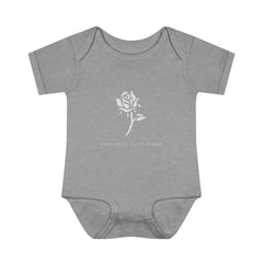 Koncrete Ro$e Risen Infant Baby Rib Bodysuit