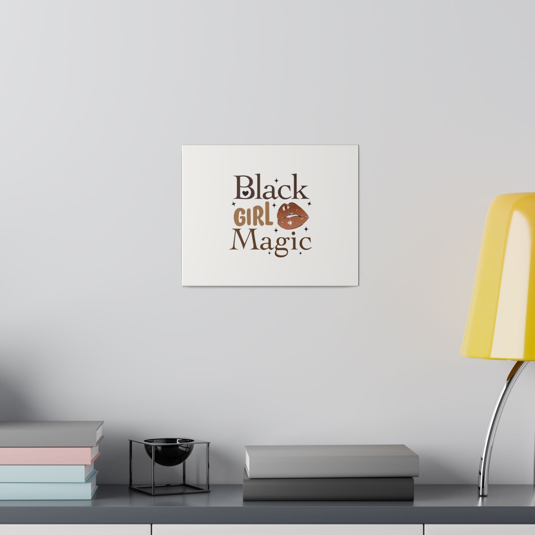 Black Girl Magic Matte Canvas, Stretched, 0.75"