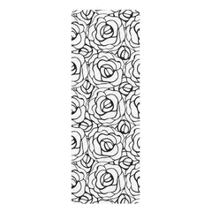 Elegant Floral Rubber Yoga Mat - Non-Slip Workout Mat for Home or Studio