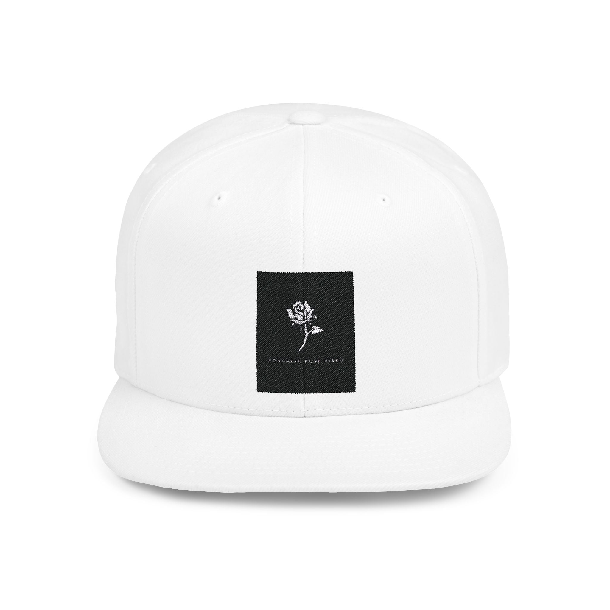 Koncrete Ro$e Risen Embroidery Flat Bill Snapback