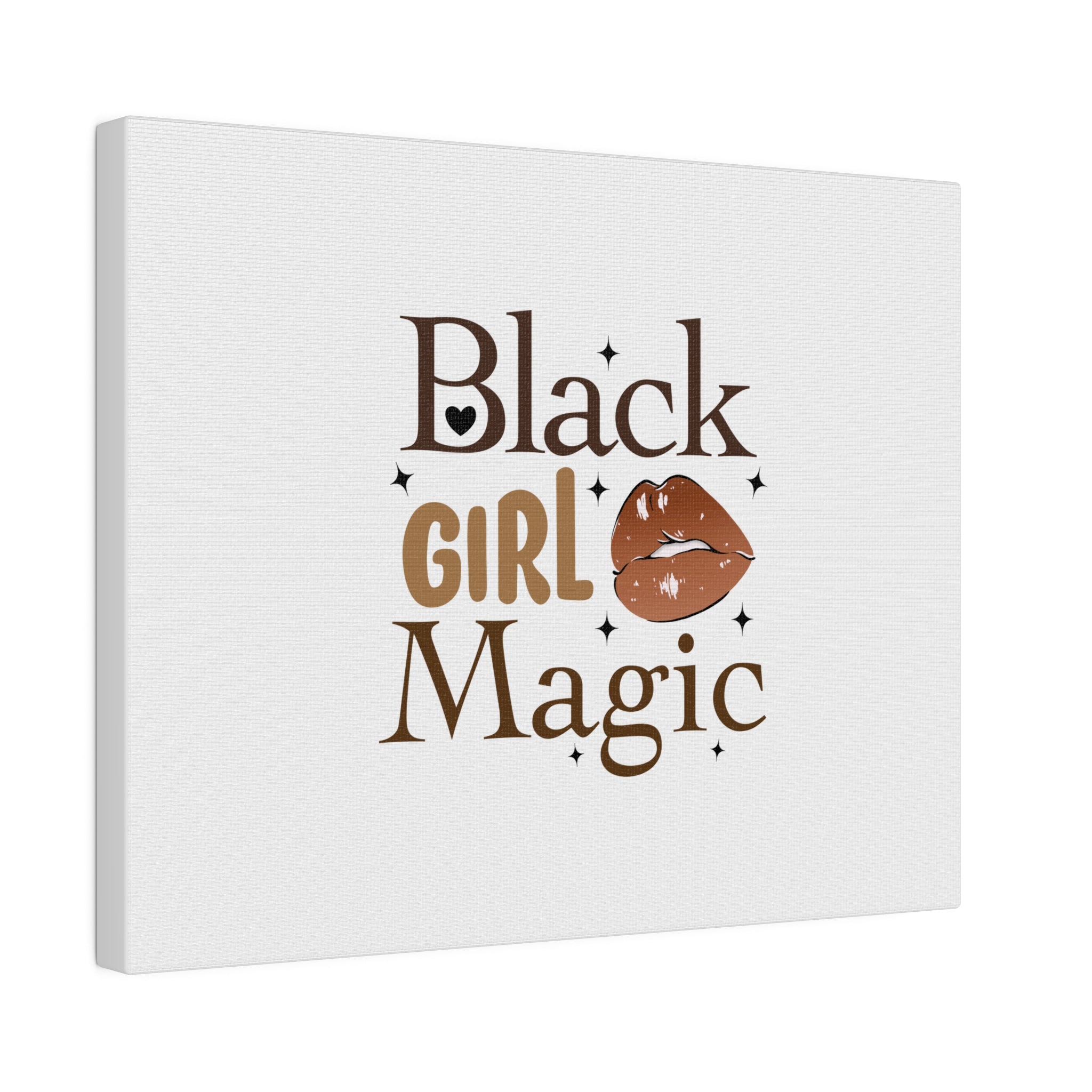 Black Girl Magic Matte Canvas, Stretched, 0.75"