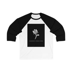 Koncrete Ro$e Risen Unisex 3\4 Sleeve Baseball Tee