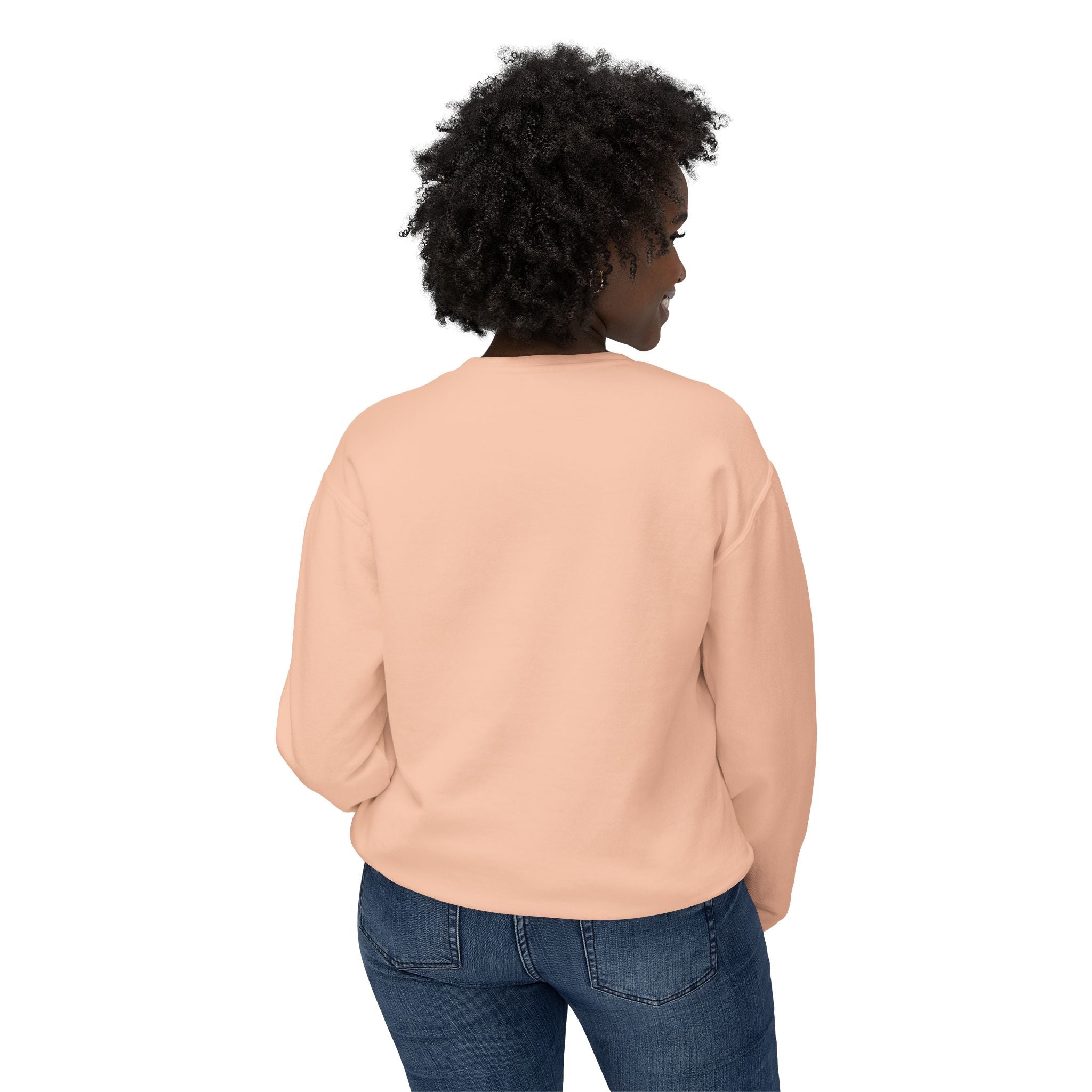 #alwaysgoinghard Lightweight Women's Crewneck Sweatshirt – Chic and Trendy Style for Fashion Lovers