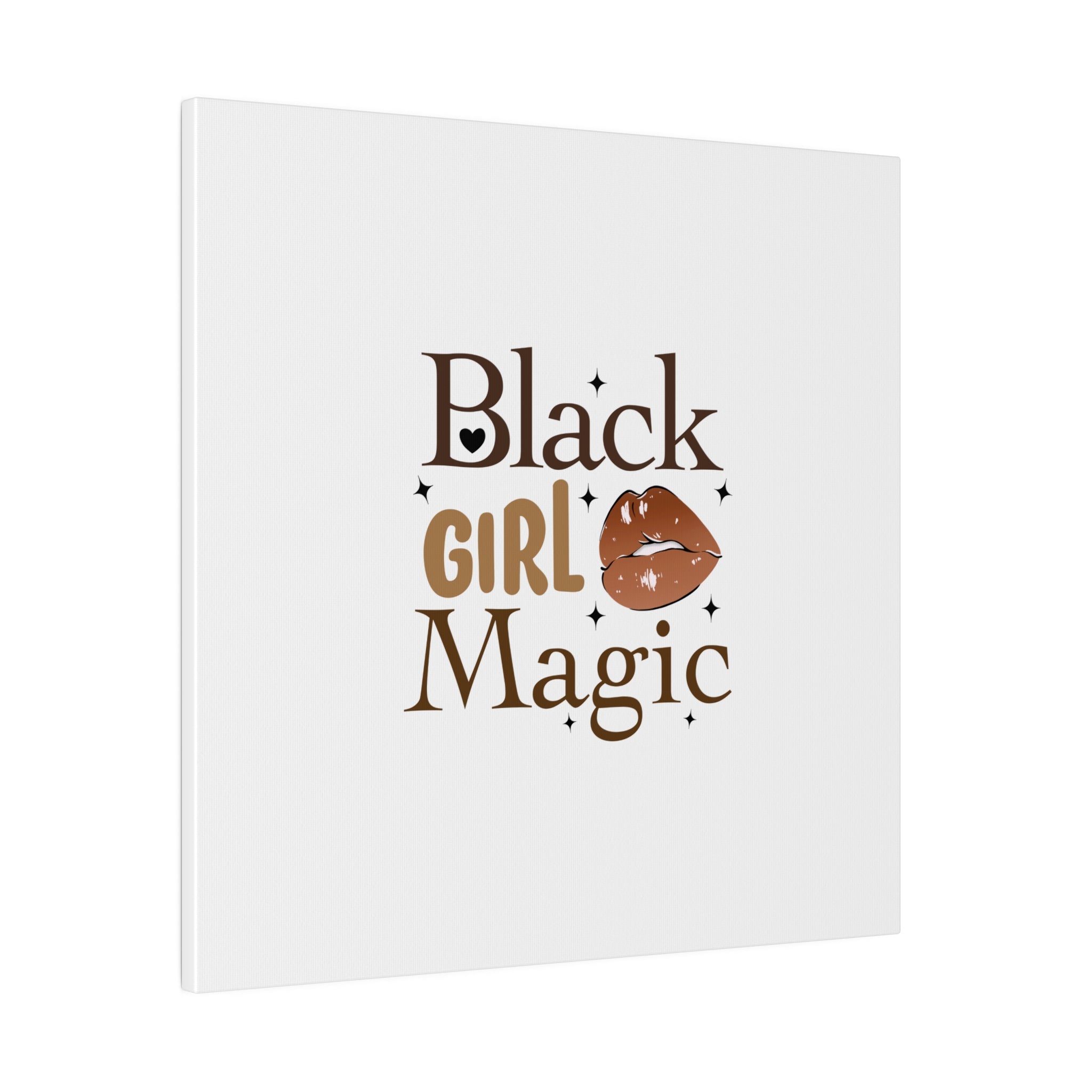 Black Girl Magic Matte Canvas, Stretched, 0.75"