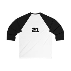 Koncrete Ro$e Risen Unisex 3\4 Sleeve Baseball Tee