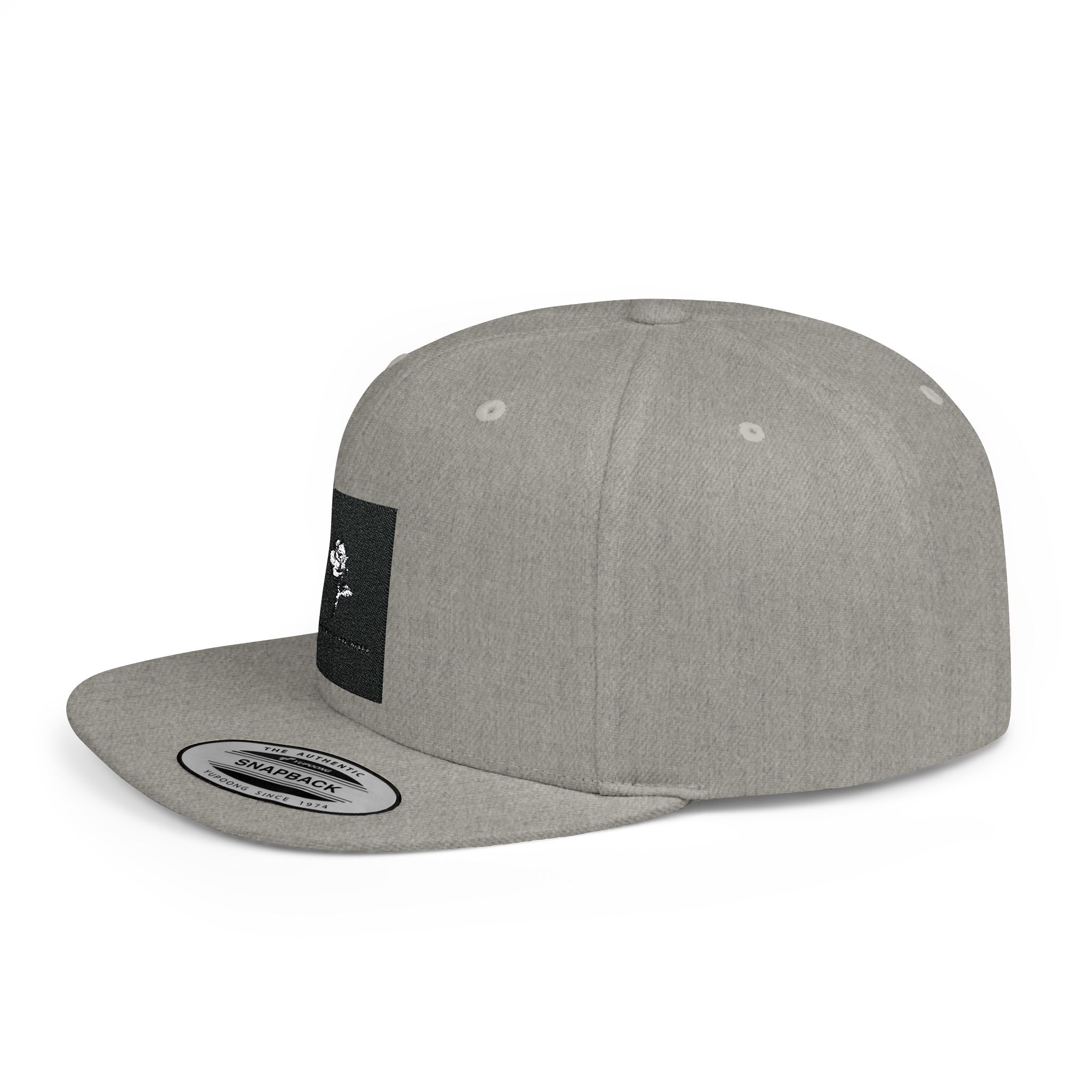 Koncrete Ro$e Risen Embroidery Flat Bill Snapback