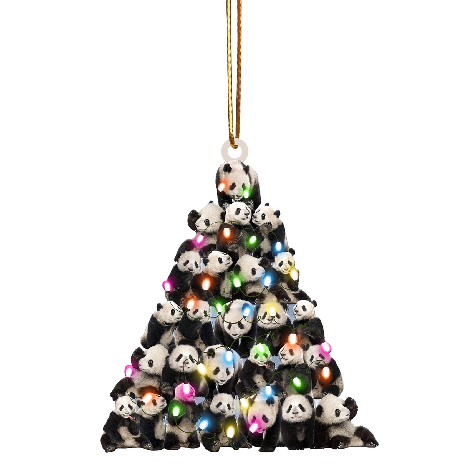 Cute Christmas Tree Wood Ornaments For Cats And Pets