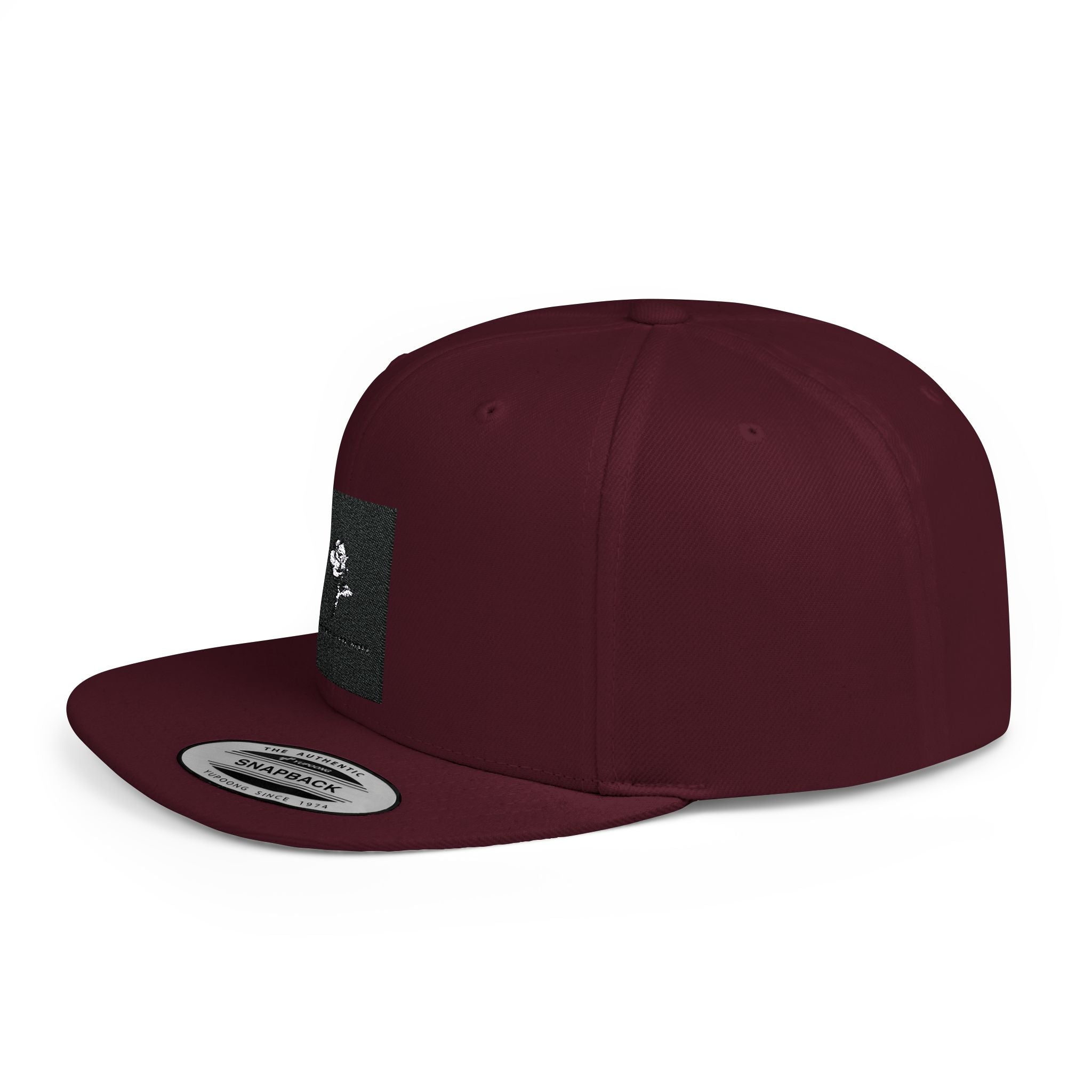 Koncrete Ro$e Risen Embroidery Flat Bill Snapback