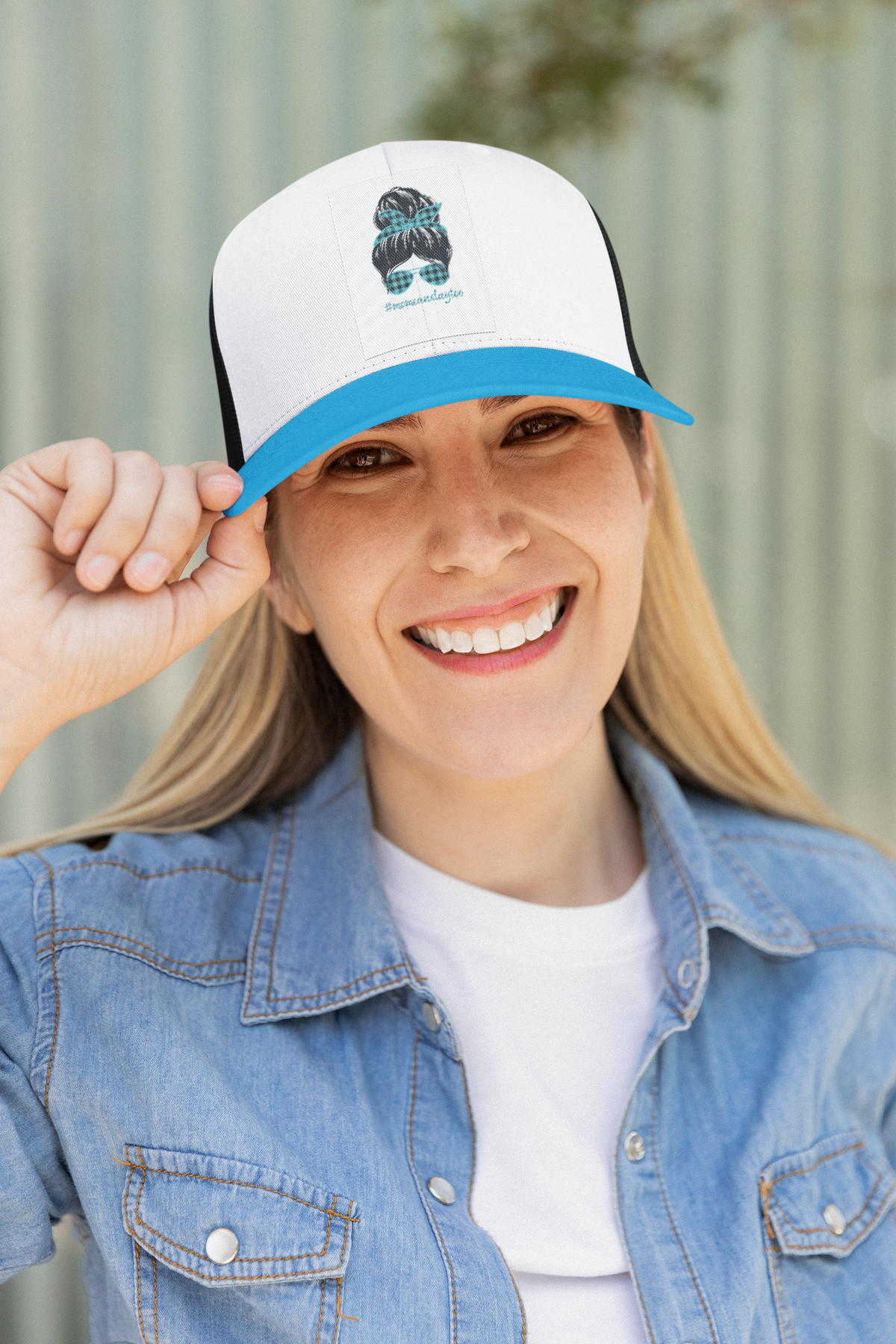 Tri-Color Women's Trucker Hat